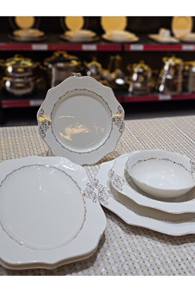 KÖSEOĞLU HOME İPEK PORSELEN 26 PARÇA YEMEK TAKIMI