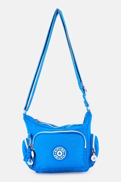 Kipling Women Brand Logo Crossbody Bag, Blue