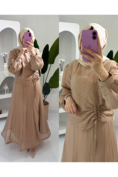 STİLSEN Etegi Volanli Premium Double Set