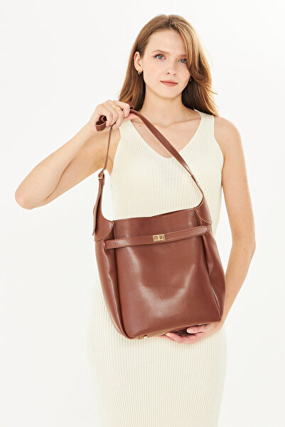 GIG Stylish Leather Hobo Model Puppy Bag Pack Premium Quality Large Size (30X...