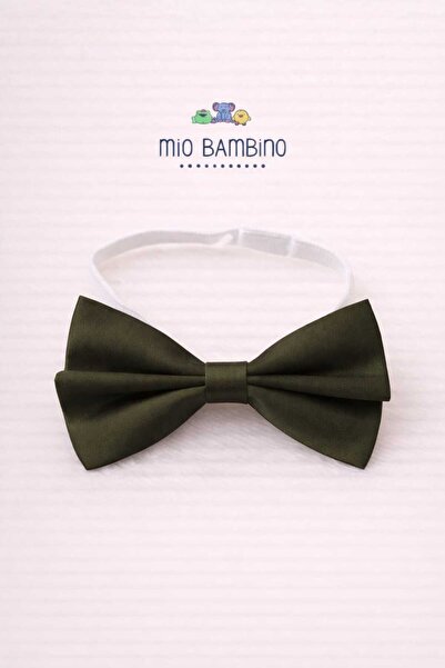 MİO BAMBİNO Adjustable Stylish Satin Kids Bow Tie - Special Occasion & Wedding