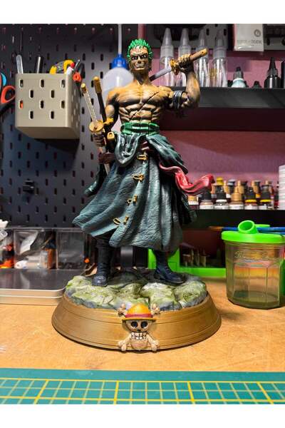 Giftbox3d One Piece Zoro Roronoa 3 Figure 20cm