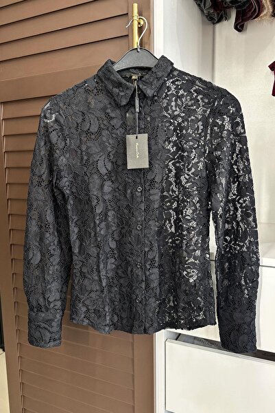 Tmptekstil Sheer Pack of Lace Shirts - Black Black
