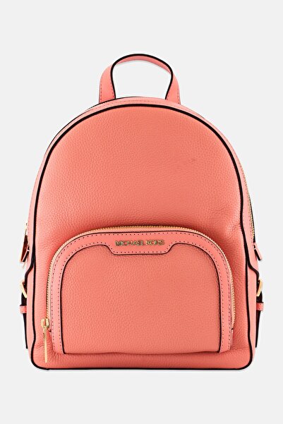 Michael Kors Women Brand Logo Backpack, Dark Peach