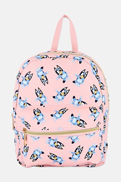 bluey Women Graphic Print Mini Backpack Bag, Multicolor
