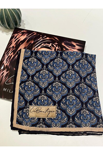 La Boutique Eşarp La Boutique Güz/Yaz Serinliği Desenli Eşarp