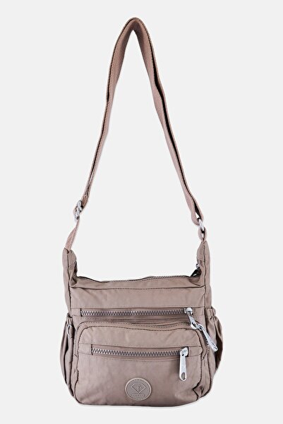 I Love Fashion Women Brand Logo Cross Body Bag, Dark Grey