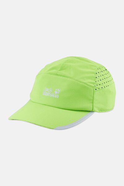 Jack Wolfskin Men Brand Logo Cap, Lime Green