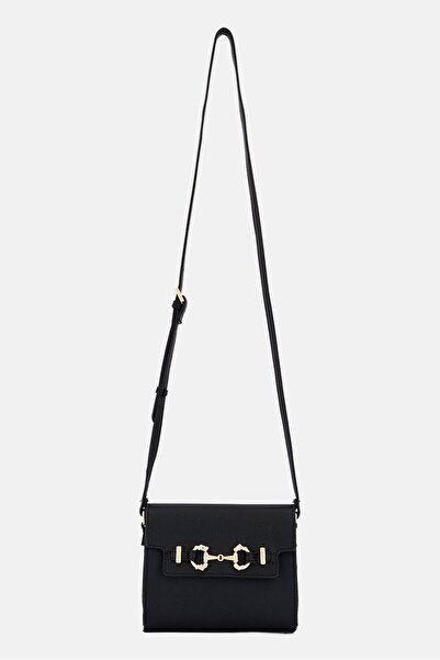 Anne Klein Women Plain Cross Body Bag, Black