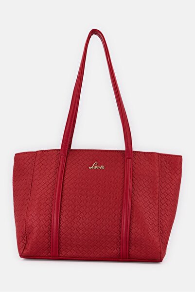 Lavie Women Brand Logo Tote Bag, Red