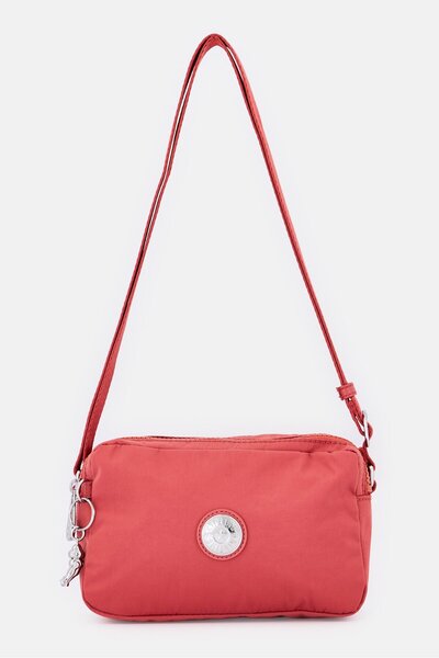 Kipling Women Brand Logo Crossbody Bag, Rust Brown