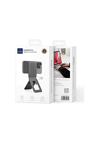 WIWU Mag Wallet X Pro Magnetic Card Holder Black MW-004BLK