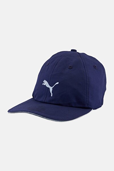 Puma Men Brand Logo Adjustable Cap, Navy