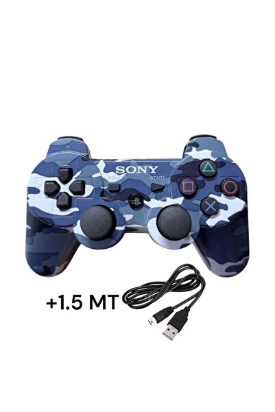 CRK TECH Ps3 Dual-shock Gamepad Yeni Nesil Kol Desenli Controller Oyun Kolu P...