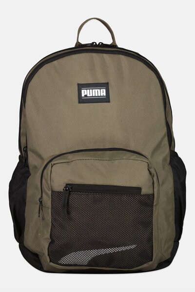 Puma Men Brand Logo Backpack, Olive