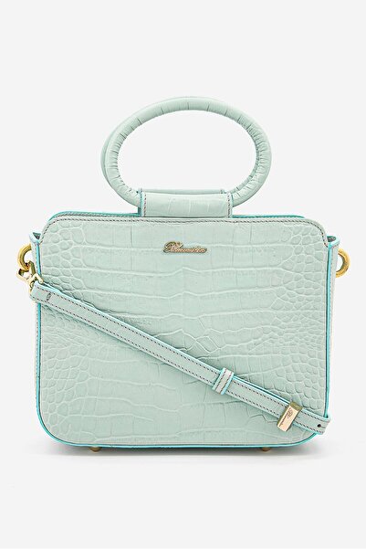 Blumarine حقيبة عابرة للجسم متوسطة الحجم للنساء، كروسبودي، 18 سم ارتفاع × 23 ...