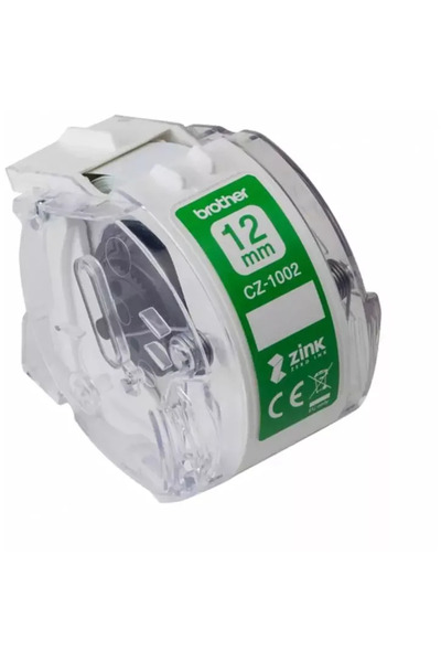 Brother CZ-1002 - continuous labels - 1 roll(s) - Roll (1.2 cm x 5 m)