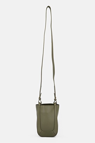 Esprit Women Brand Logo Cross Body Bag, Olive