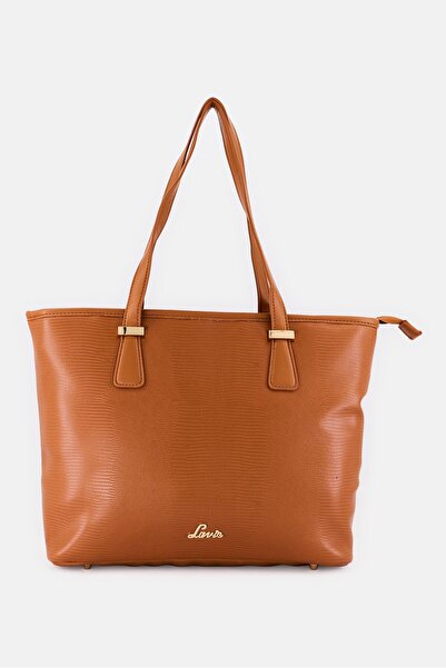 Lavie Women Brand Logo Tote Bag, Brown
