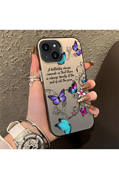 Hontinga حافظة هاتف آيفون 13 ميني متوافقة مع الحواف السيليكونية الصلبة والمضا...