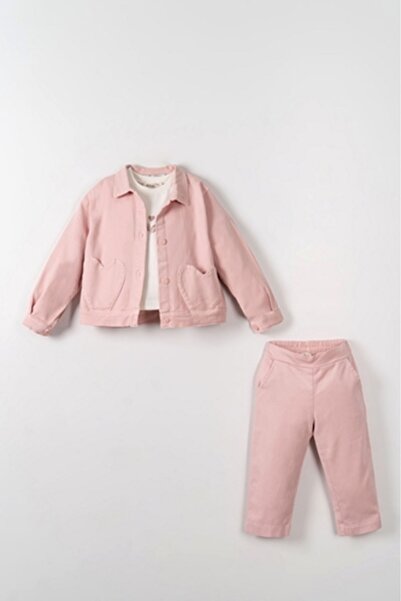 nk kids 31620 Heart Jacket 1/4 Powder