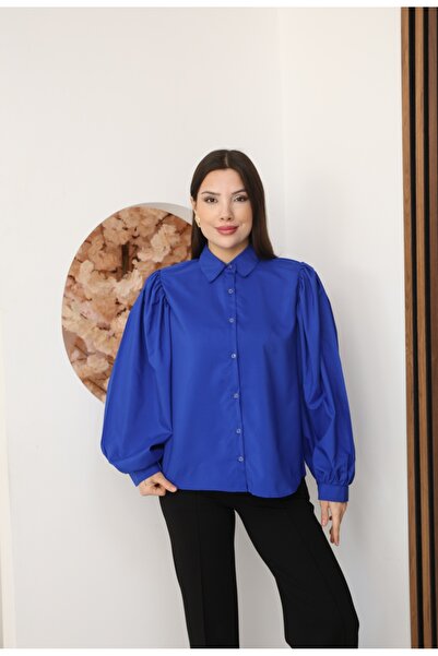 MODAELA Balloon Sleeve Shirt
