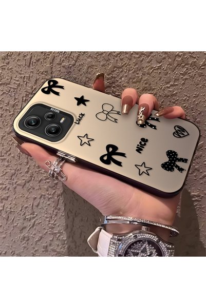 CHICASELUX Silicone Edge Hard Back Anti Fall Phone Case Compatible with Redmi...