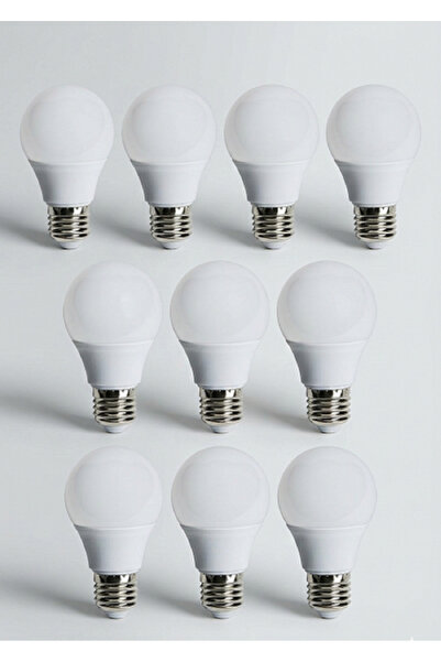 Senipa 12w Led Ampul Beyaz Işık E27 Duy Uyumlu Tasarruflu 10'lu Ekonomik Paket
