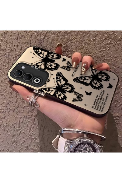 CHICASELUX Silicone Edge Hard Back Anti Fall Phone Case Compatible with Oppo ...