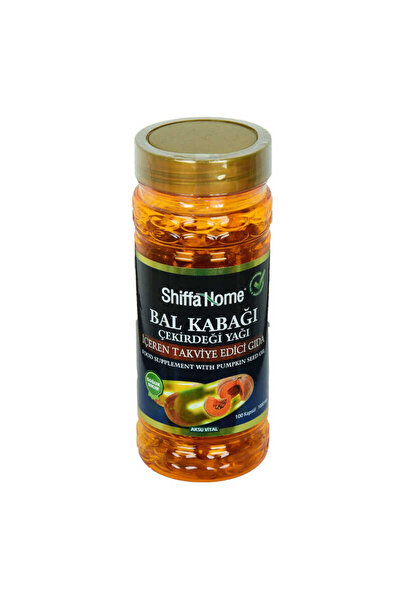 Mestore Shiffa Home Bal Kabağı Çekirdeği Yağı Soğuk Pres 1000 Mg x 100 Kapsül...