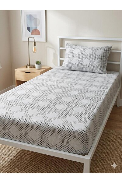 serenat home Serenat Jednokrevetno Čaršav sa lastišem i 1 komad Jastučnica