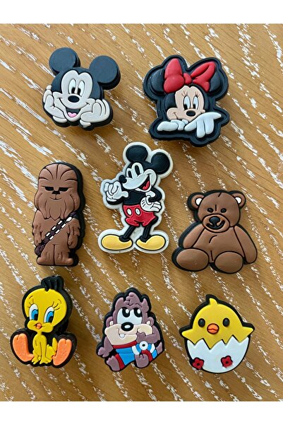 atölye karnaval Mickey Mouse Minnie Mouse Chewbacca Ayı Tweety Taz Civ Jibbit...
