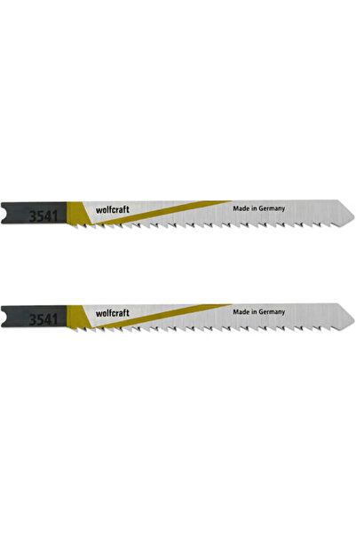 Wolfcraft Jigsaw blades 3541 100/75 mm, for wood, pack of 2 pieces