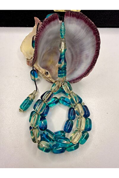 İskenderun Tesbihcilik سبحة إيرغان توران الملونة المصنوعة من الكهرمان المحروق...