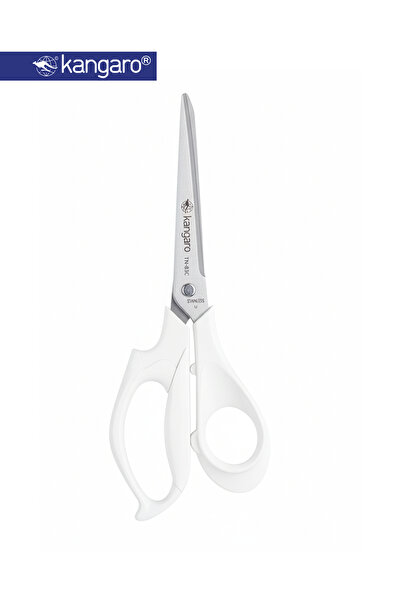 Kangaro Stainless Steel Office Scissors 210mm with 3D Comfort Handle