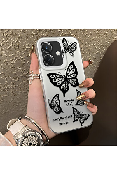 Hontinga حافظة هاتف OPPO A3 5G متوافقة مع الحافة السيليكونية الصلبة والمضادة ...