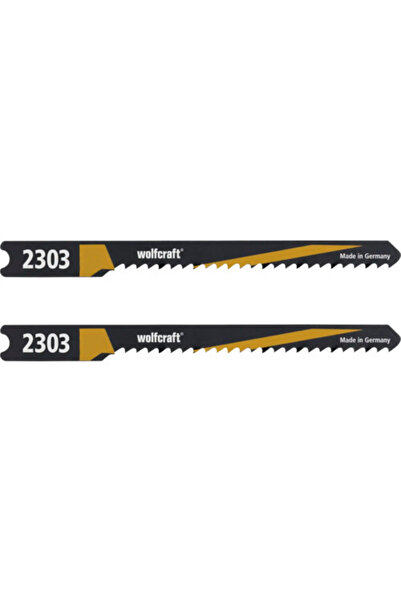 Wolfcraft Jigsaw blades 70/50 mm, for wood & plastic, pack of 2