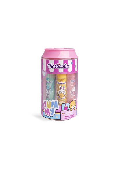 Martinelia YUMMY SET OF 3 LIP BALMS IN THE SHAPE OF A JUICE BOX