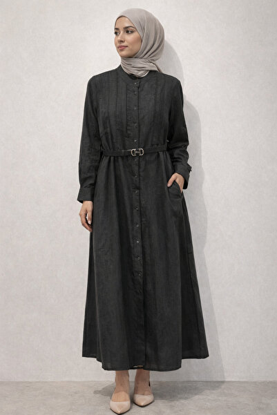 Lissmore Long Inner Layered Kupra Dress Within Snap Closure