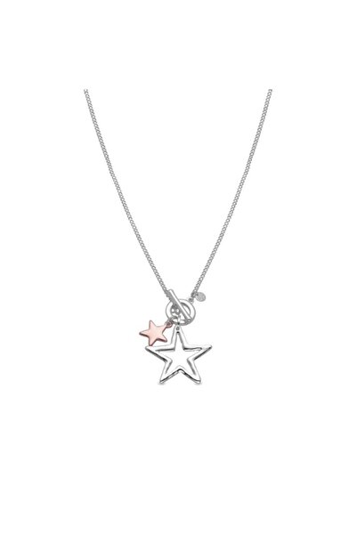 Luxenter MAKDO Rhodium Plated Necklace SSNW331-00