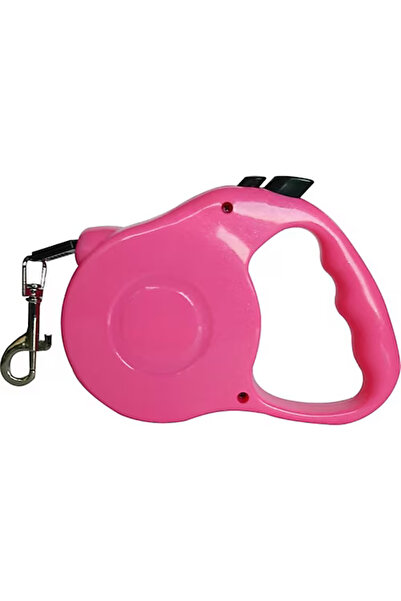 Mestore طوق كاراميل أوتوماتيكي للكلاب متوسط ​​الحجم 5 أمتار 15 كجم وردي - KP-...