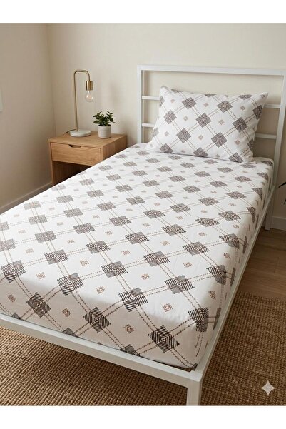 serenat home Serenat Single Fitted Sheet and 1 Piece Pillowcase