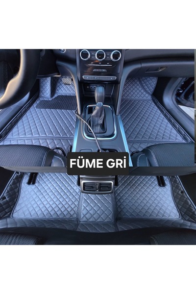 FEYZA OTO VOLKSWAGEN VW CADDY 2021 - 2026 Uyumlu DİAMOND FÜME GRİ Araca Özel ...