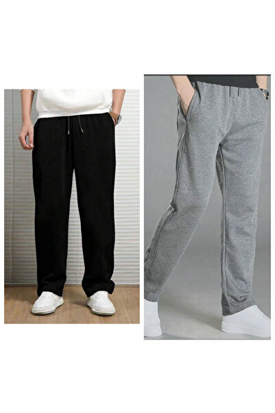 GOLSREY 2 Li Men's Cropped Leg Sweatpants (Regenerated Fabric)