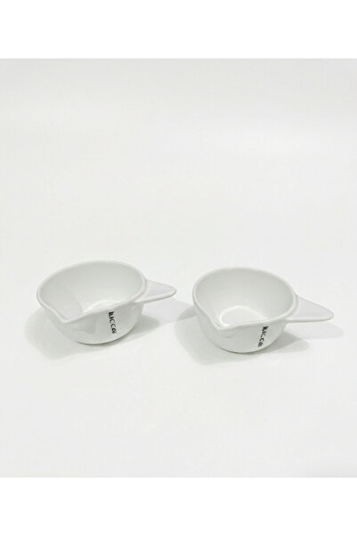 Lucca Home 2'li Porselen Sunum Seti - Sosluk, Reçellik, Mezelik