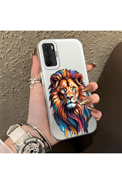 Hontinga حافظة هاتف OPPO A55 4G متوافقة مع السيليكون ذات حافة صلبة ومضادة للس...