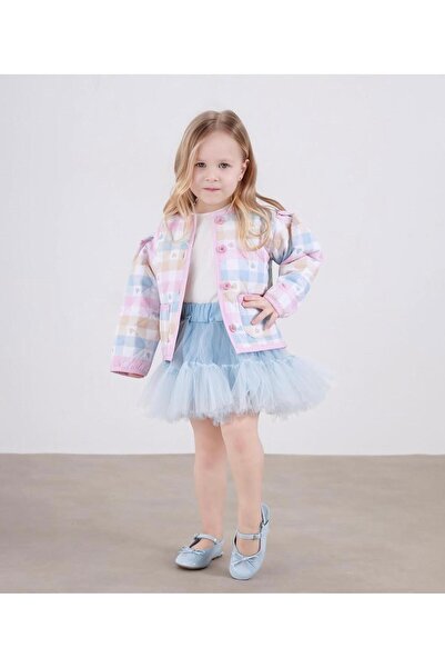 Zuzu طقم من قطعتين (جاكيت وتنورة) للأعمار من 3 إلى 10 سنوات