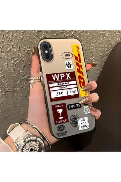 Hontinga حافظة هاتف من السيليكون متوافقة مع هاتف iPhone XS، ذات حافة صلبة ومض...