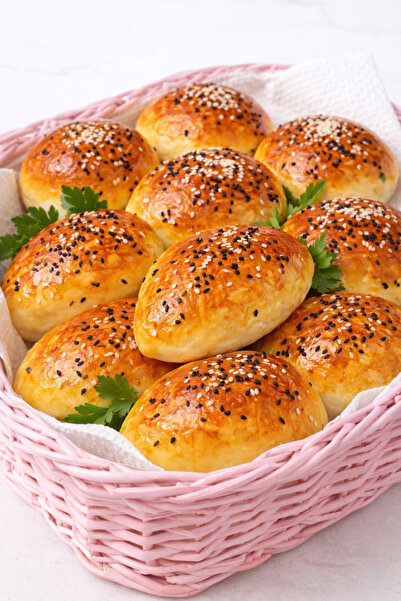 Agromed Unlu Mamülleri Ev Yapımı Zeytinli Poğaça