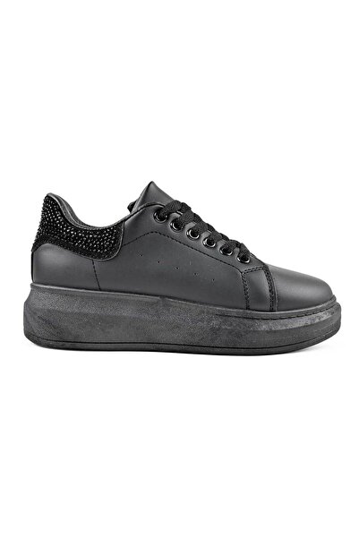 Tmall Women's Sports Shoes, -Leather, D1478, Black